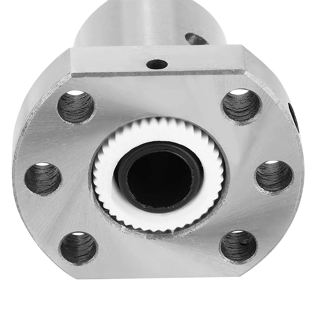 CNCYEAH SFU1204 Kugelumlaufspindel 600mm, Gewindespindel Edelstahl Rolled Ballscrew-spielfreie Balls