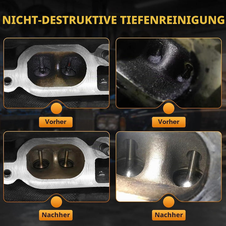 220V Nussschalen Strahlgerät,Walnuss-Sandstrahlreinigungsgerät zur Entfernung von Kohlenstoffablager