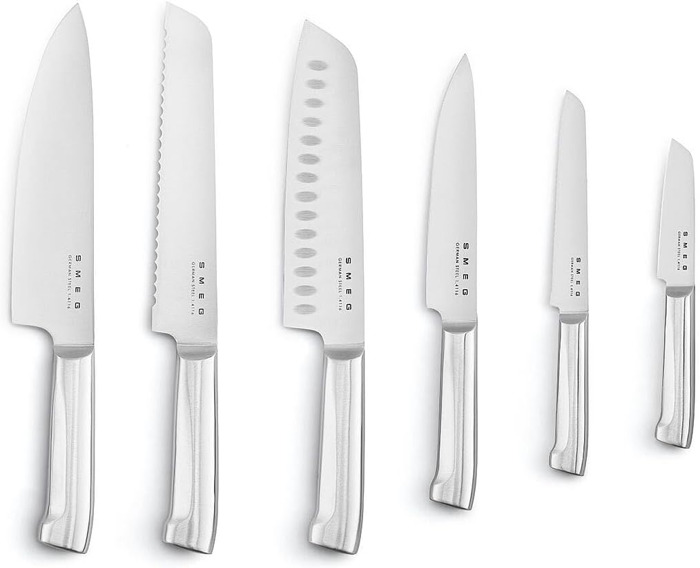 Smeg, Messerblock, KBSF02WH, Weiss, Weiß