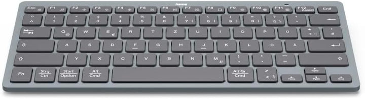 Hama Bluetooth Mini Tastatur Travel 400" für Tablets, kabellose Tastatur, QWERTZ DE Layout schwarz