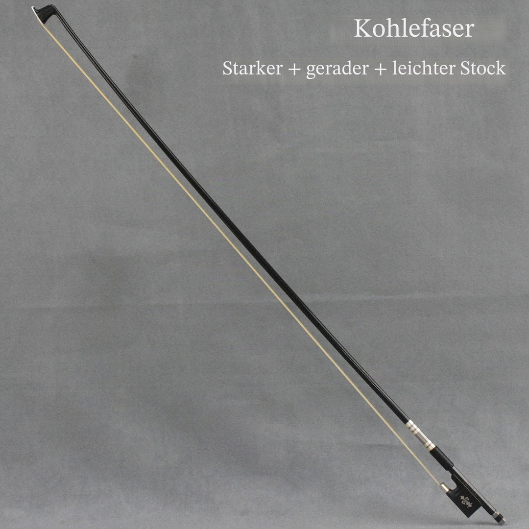 VINGOBOW 4/4 Grösse New Textured Carbonfiber Geigenbogen Beliebtes Modell Gut ausgewähltes Rosshaar