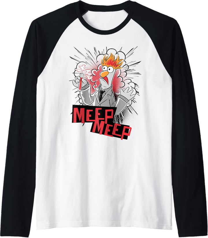 Disney The Muppets Beaker Meep Meep Raglan