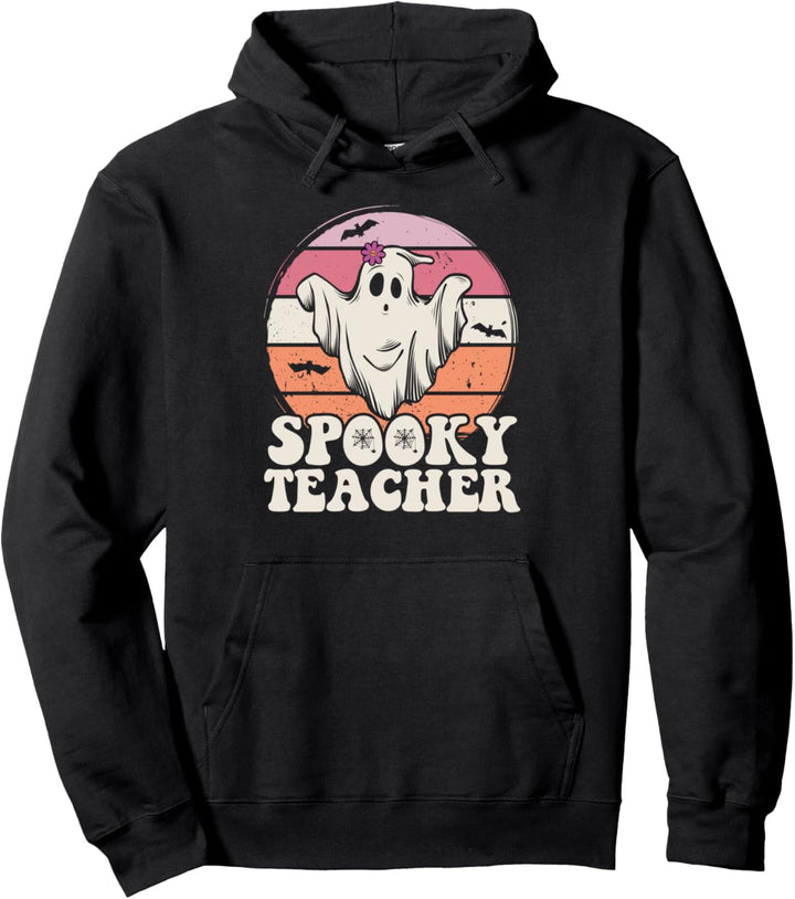 Halloween Lehrer Lehrerin Spooky Teacher Geist vintage Pullover Hoodie