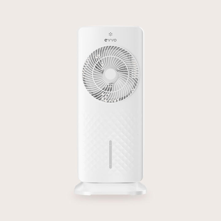 EVVO AC750 Tragbarer Verdunstungsventilator – Kühlt die Luft ohne Installation mit Wasser und Eis, 3