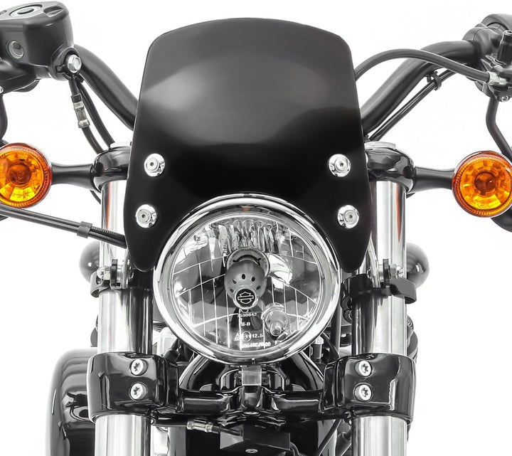 Windschild/Windschutzscheibe Craftride CW8 Kompatibel für Harley Davidson Sportster 04-20