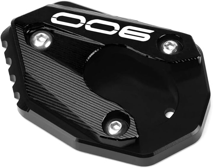 Modeer Kompatibel mit Z900 2017-2025 Motorrad CNC-Stütze Verlängerungsplatte Ständer Seitenständer P