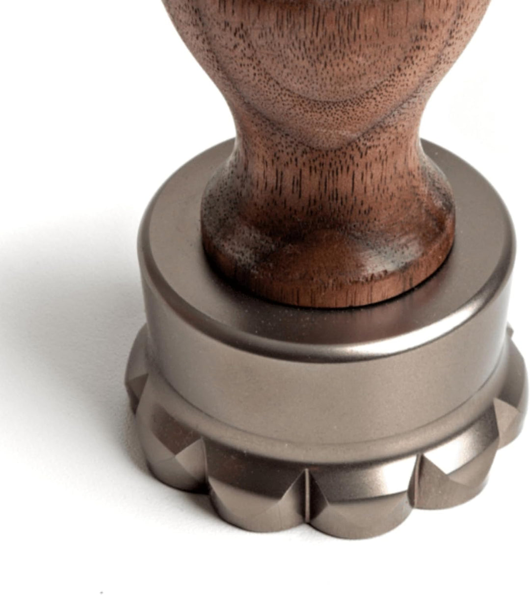 Marcato Ravioli Maker Stempel, Design, quadratisch, 5,1 cm, Champagner (Blume, 50 mm)