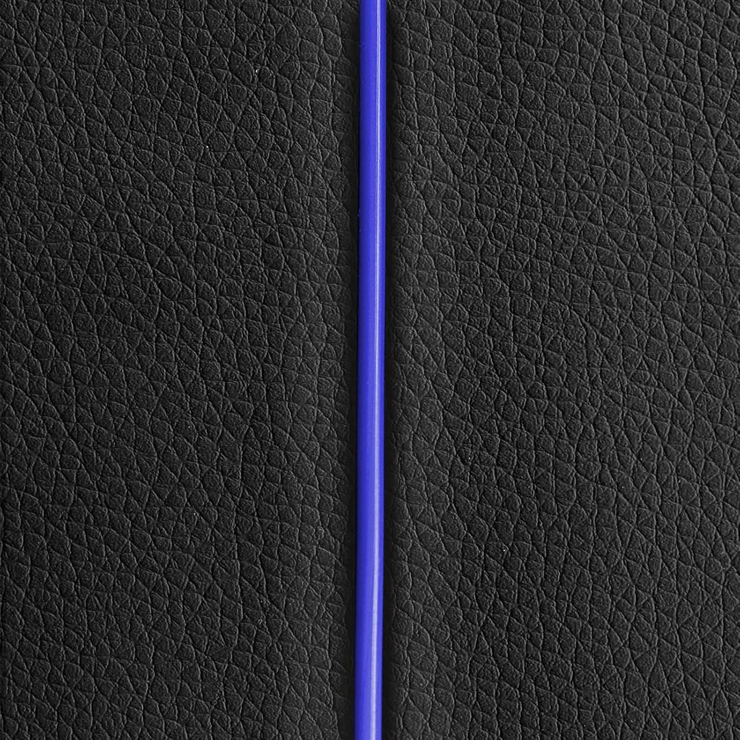 AUTOYOUTH Sitzbezüge Auto Vordersitze Universal Auto-Schonbezüge PU-Leder Sitzschoner Schwarz Blau f