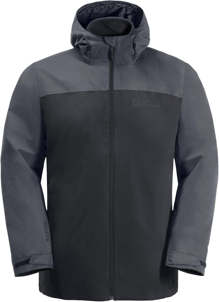 Jack Wolfskin Herren Taubenberg 3in1 Jkt M Jacket (1er Pack), phantom