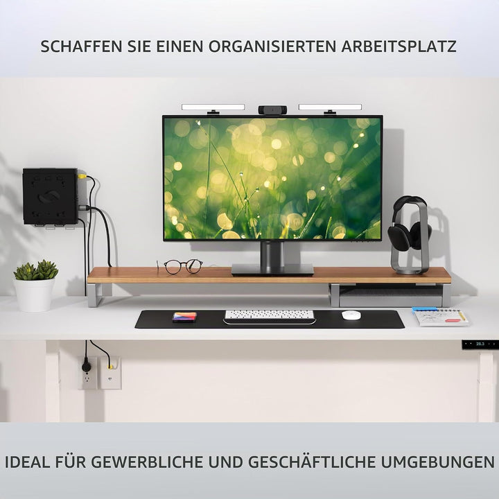 HumanCentric Dual VESA Sleeve kompatibel mit Dell OptiPlex Micro Form Factor Case VESA-Halterung für