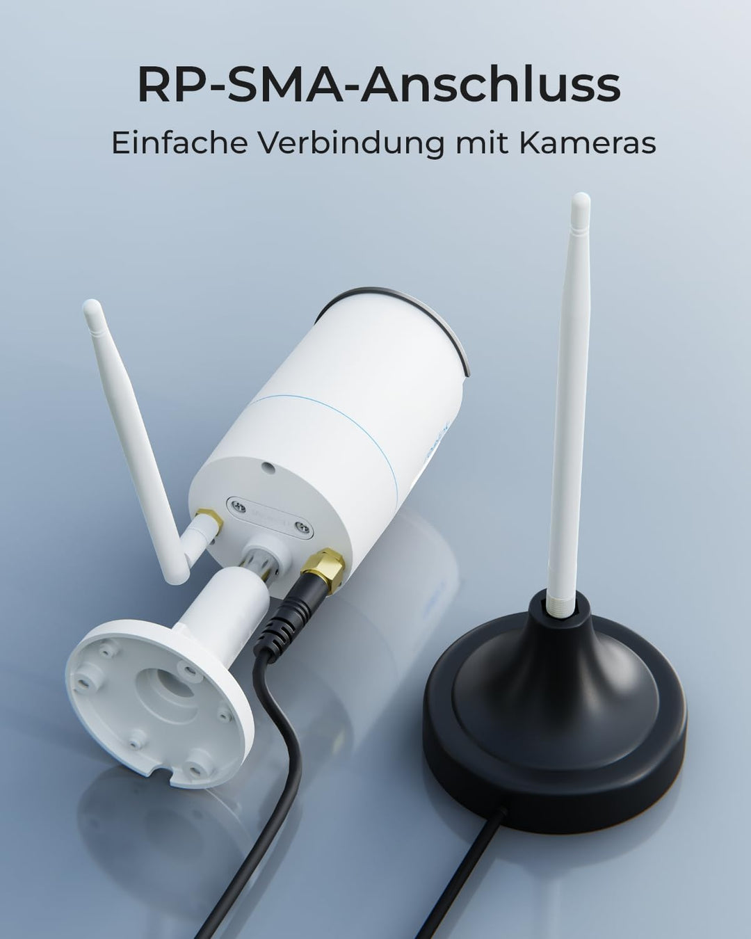 Reolink Antenna Extension Cable for Security Cameras with Extenal Antenna