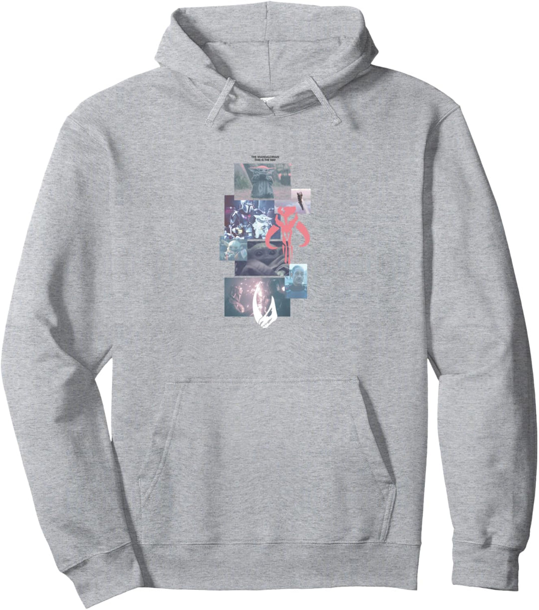 Star Wars The Mandalorian Mando Stack Pullover Hoodie