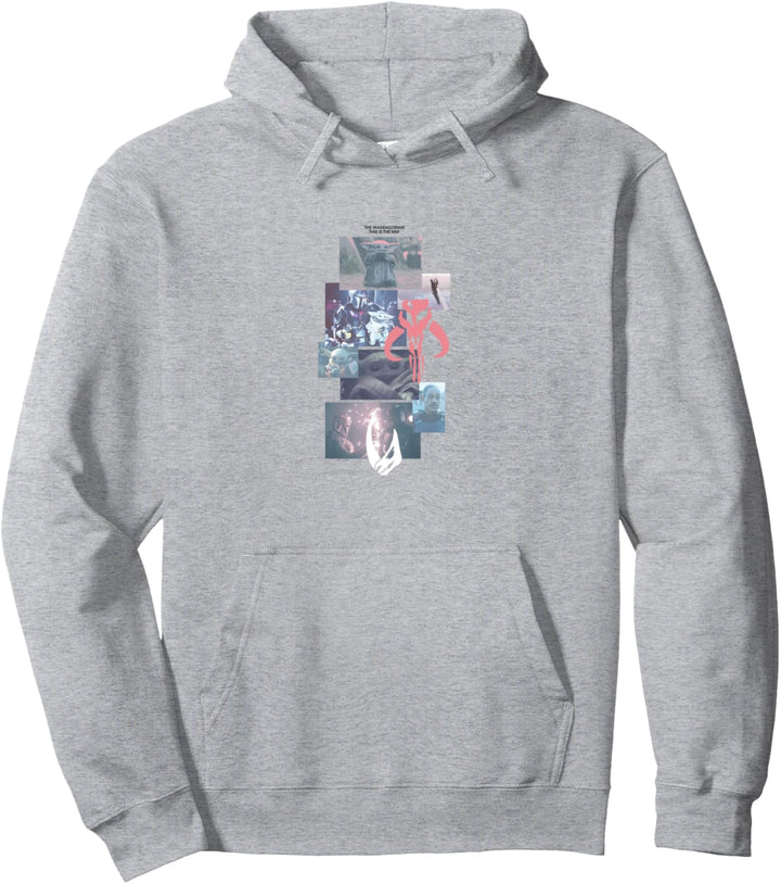 Star Wars The Mandalorian Mando Stack Pullover Hoodie