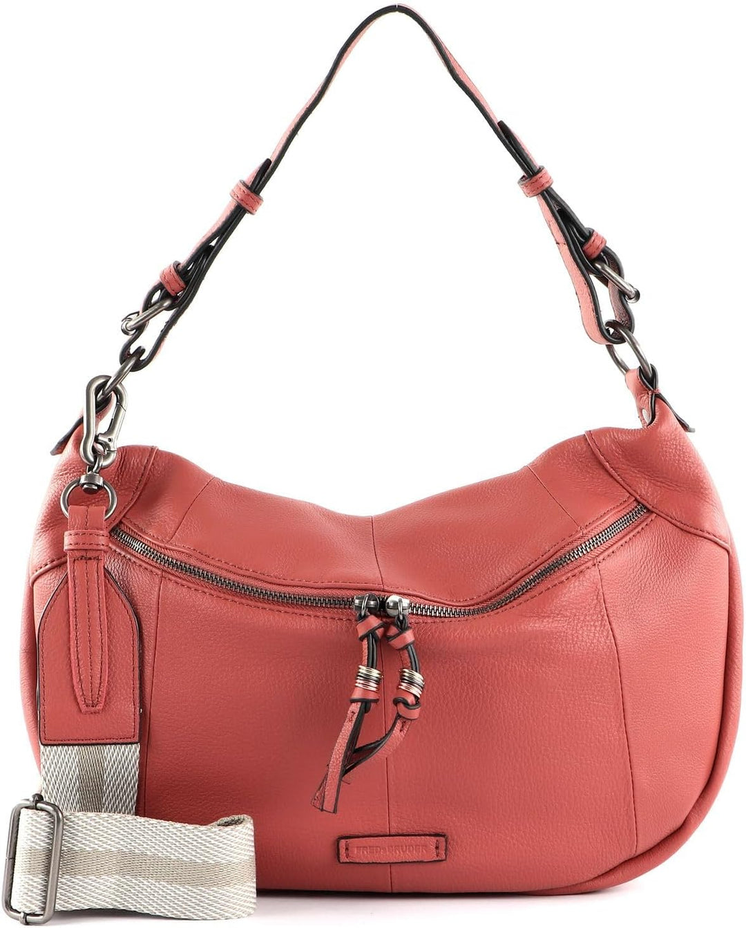 FREDsBRUDER Pruvia Schultertasche Leder 36 cm