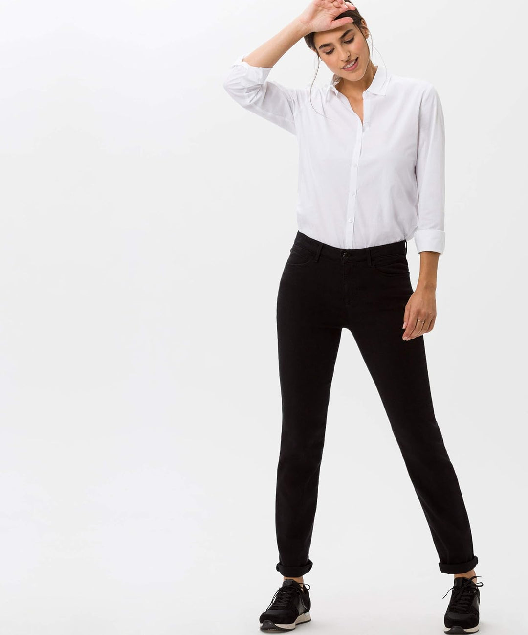 BRAX - Damen 5-Pocket Jeans, Style Mary (70-7000) 36 Clean Black, 36 Clean Black
