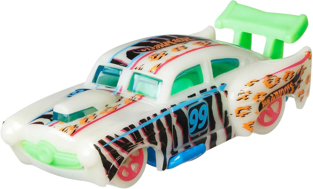 HOT WHEELS Monster Trucks - Multipack mit Leuchteffekt im Dunkeln, 10 Fahrzeuge im Massstab 1:64, 5