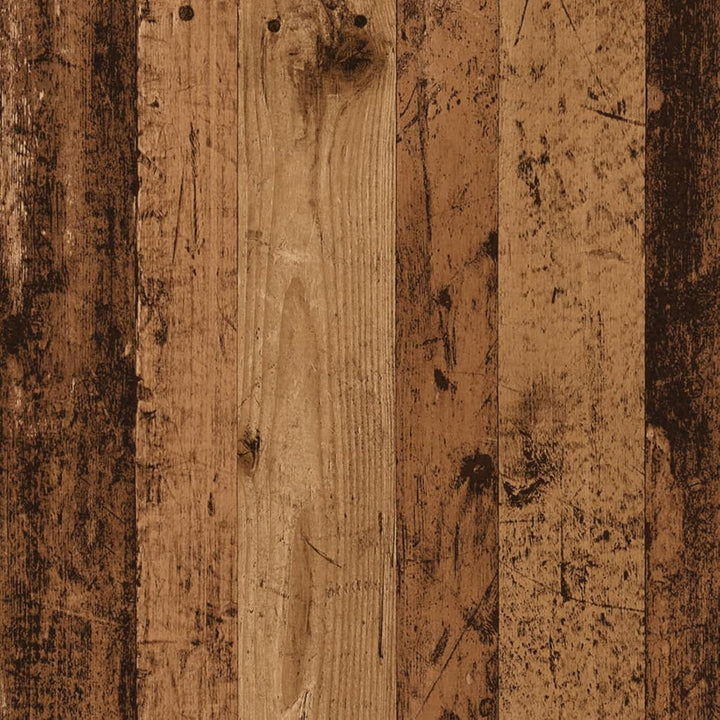 Gecheer Pflanzenständer Altholz-Optik Starkes Holzwerkstoff 33x33x60 cm für Inneneinrichtung 33 x 33