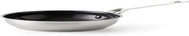 KitchenAid Stainless Steel Bratpfanne (20cm), PFAS-freie gesunde keramische Antihaftbeschichtung bes