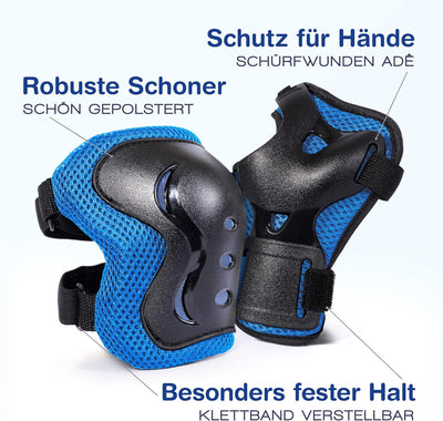 Liebkern Knieschoner Kinder Schoner Inliner Kinder Knieschützer Inliner Kinder Protektoren Set Schüt
