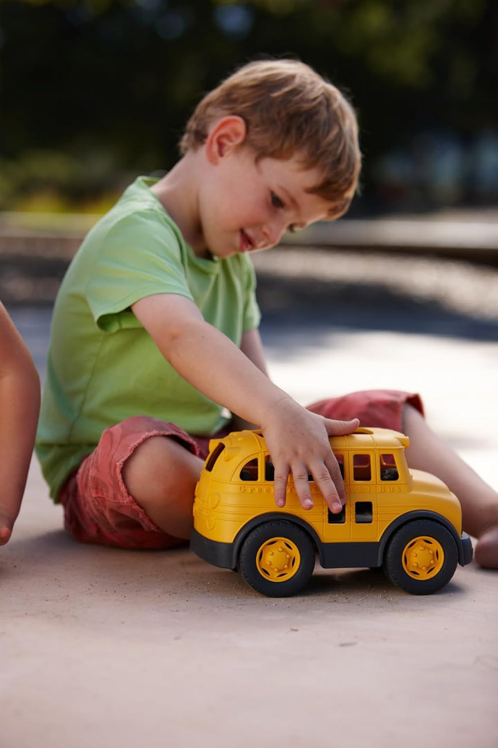 Green Toys SCHY-1009 Spielzeugauto, Yellow