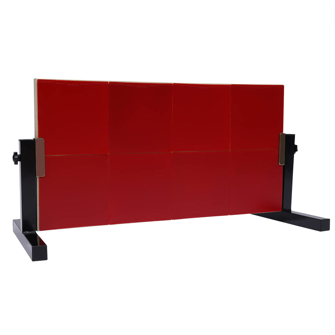 Tischtennis Returnbrett, Ping Pong Rebounder Tischtennis Rebound Board mit 8-roten Gummis Selbst Tra