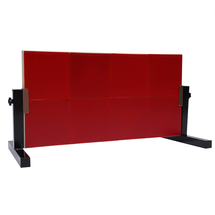 Tischtennis Returnbrett, Ping Pong Rebounder Tischtennis Rebound Board mit 8-roten Gummis Selbst Tra