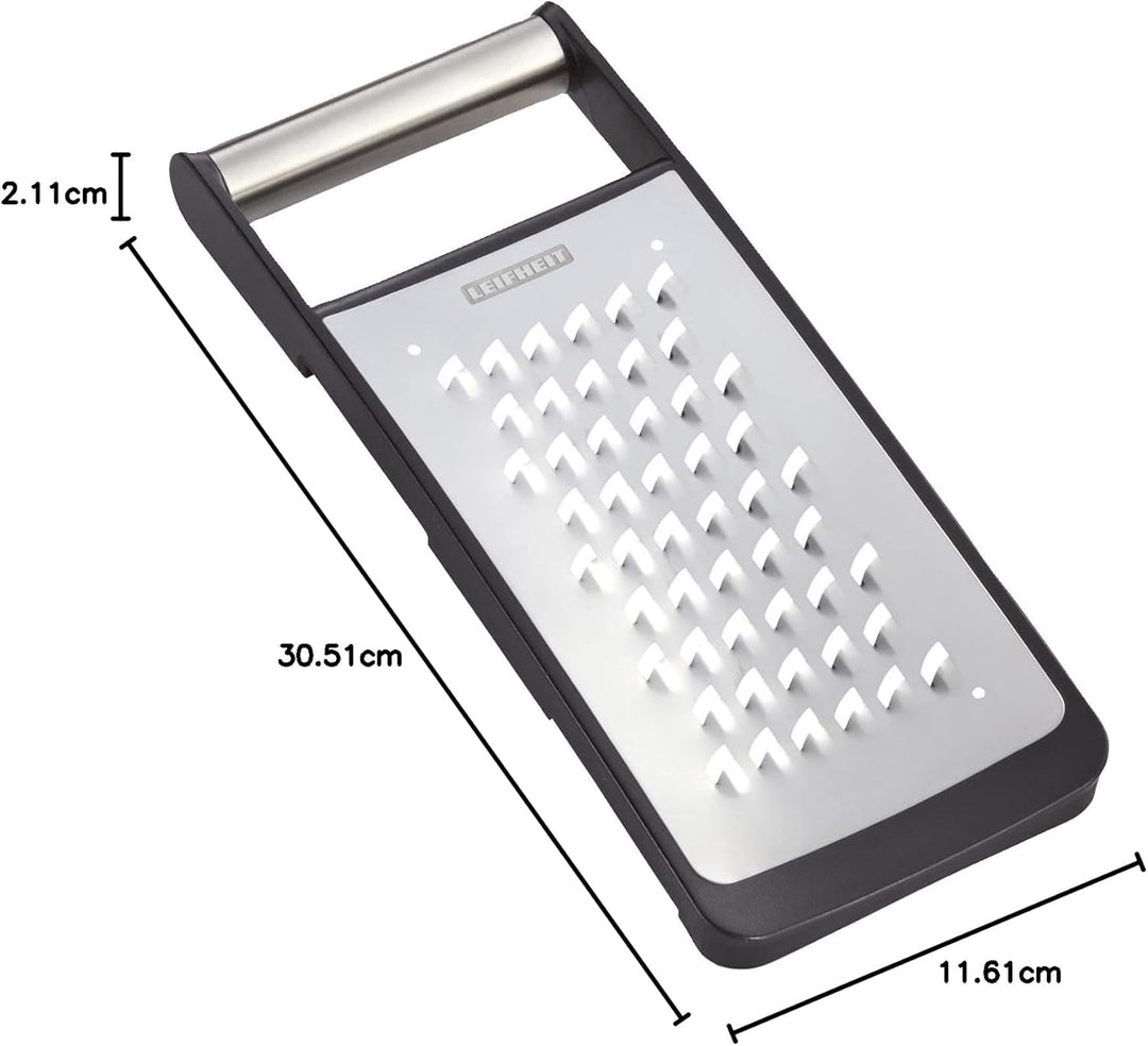 Leifheit Microcut Gemüsereibe grob, Microcut steht für extra scharfe und langlebige Klingen, aus ros