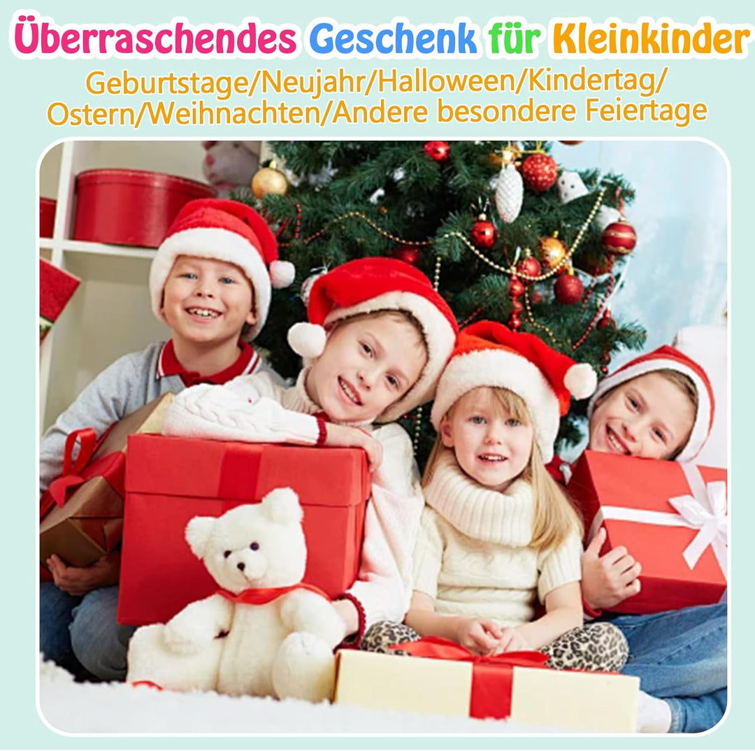 Nabance Holzpuzzle ab 1 Jahr Bauernhof Tier Puzzles Steckpuzzle Holz ab 1 2 3 Jahr Lernspielzeug Hol