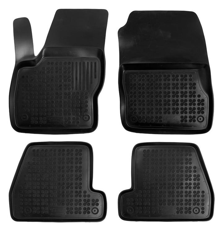 AZUGA Hohe Gummi Fussmatten passend für Ford Focus III ab 2/2011-8/2018/Ford Focus Turnier III ab 6/