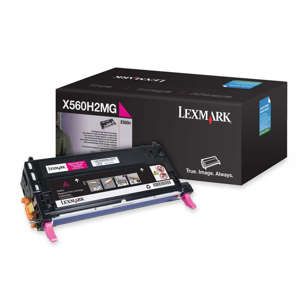 Lexmark X560H2MG X560 Tonerkartusche 10.000 Seiten, magenta, Magenta