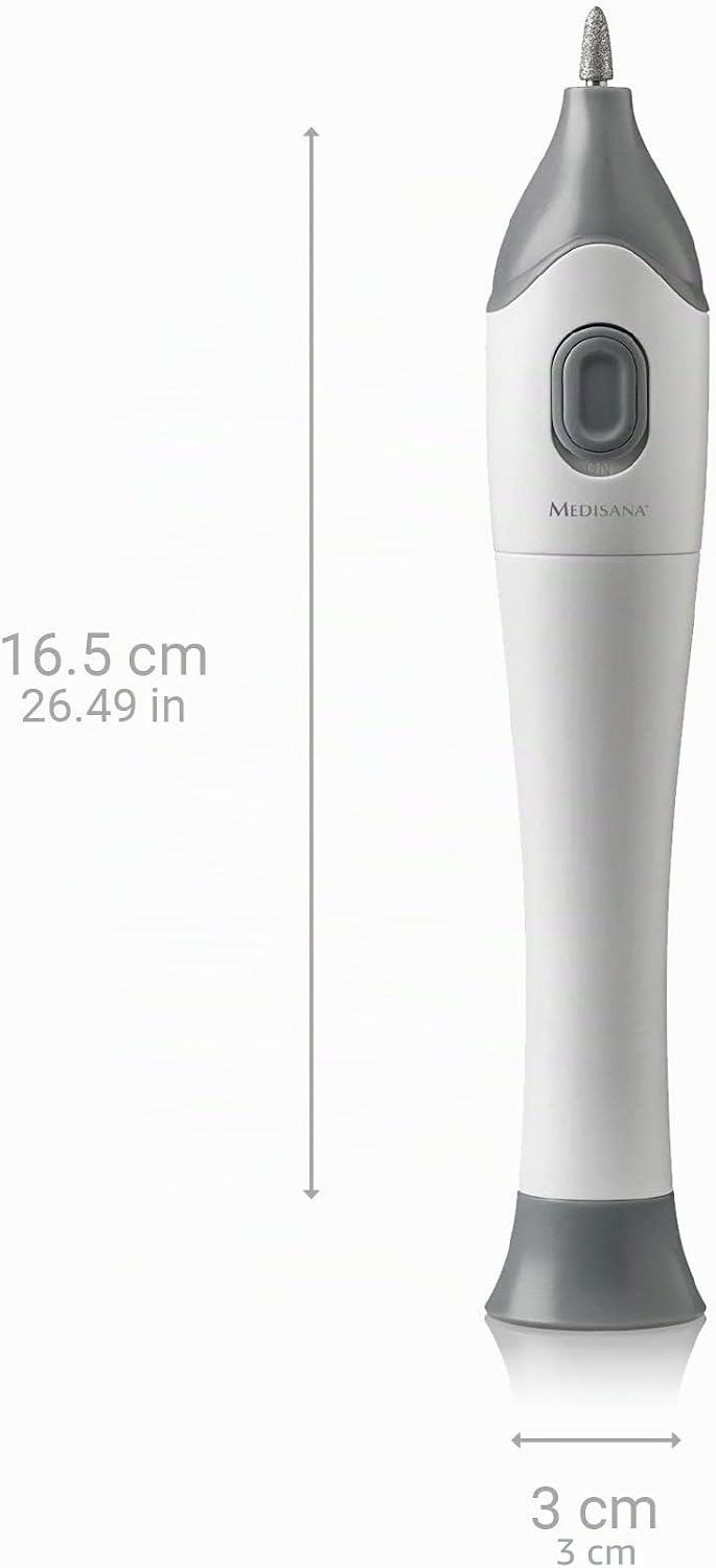 medisana MP 810 elektrisches Maniküre &amp; Pediküre-Set mit 5 Nagelpflege Aufsätzen, für Nägel, Nagelha