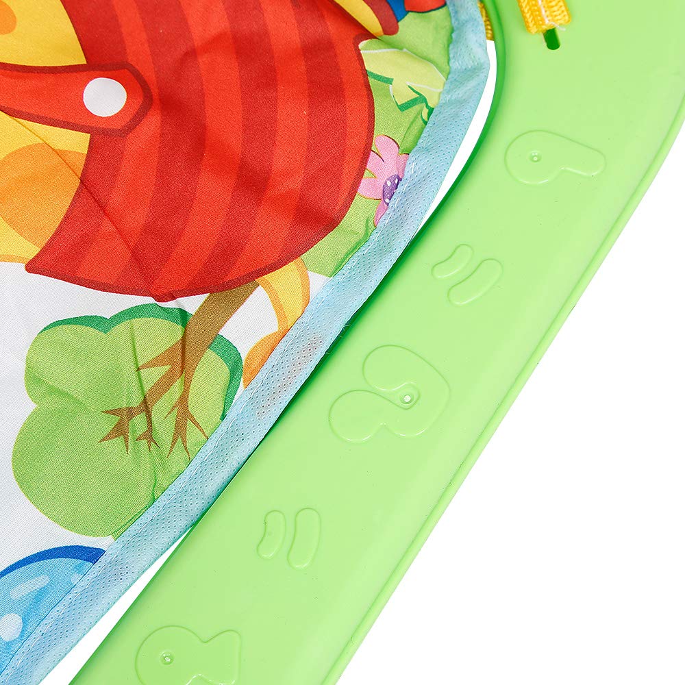 XUANYU Baby-Spielmatte, Spieldecke mit Spielbogen, Spielmatte Baby Faltbar, Lernspielzeug ab 0 Monat