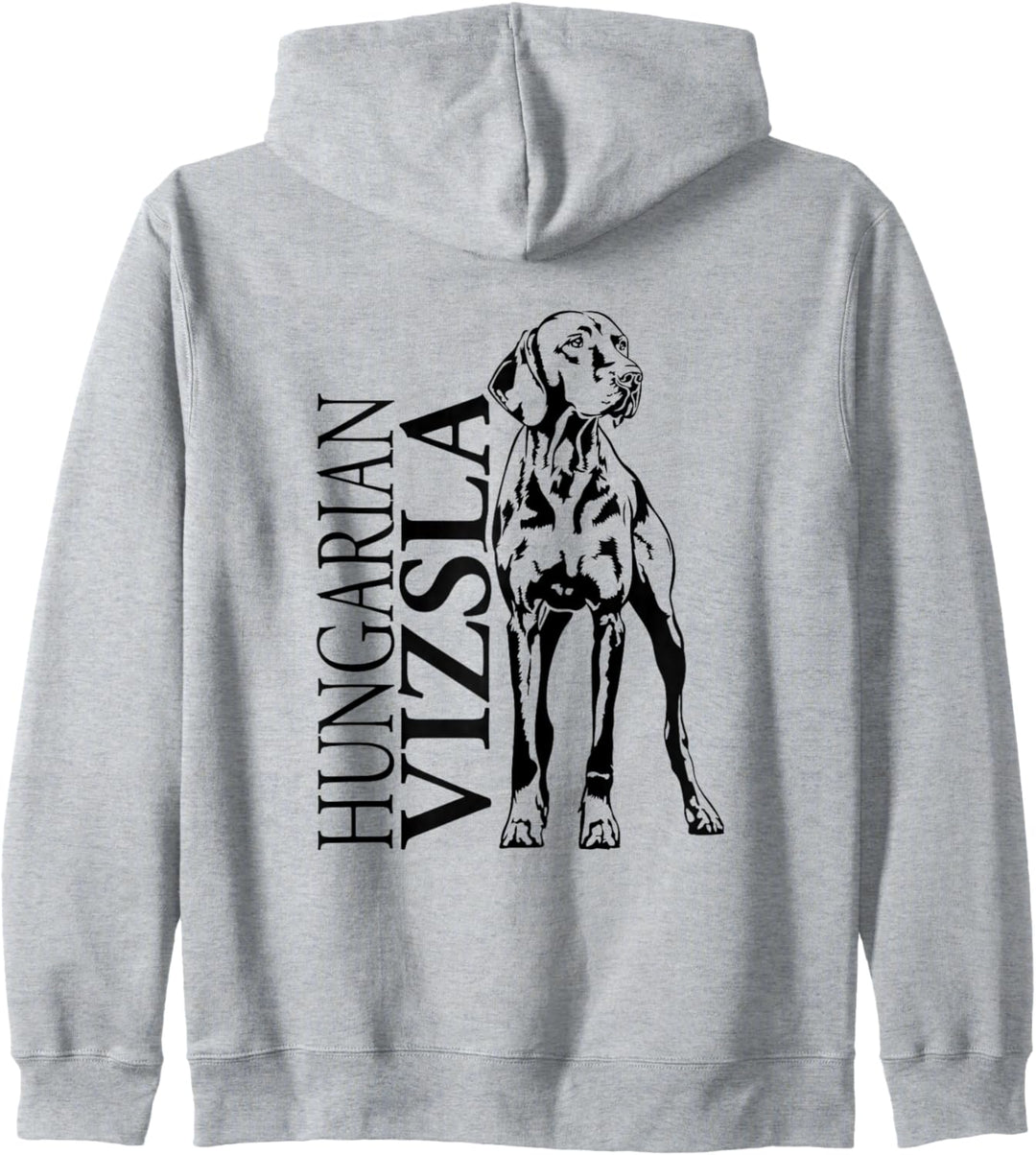Hungarian Vizsla Portrait Hund Hundeportrait Hunde Kapuzenjacke