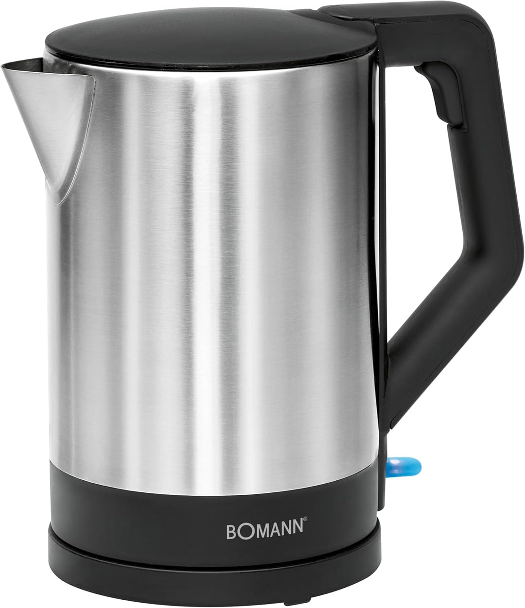 Bomann WKS 3002 CB Wasserkocher 1,5 L, verdecktes Edelstahlheizelement, automatische Abschaltung, Ba