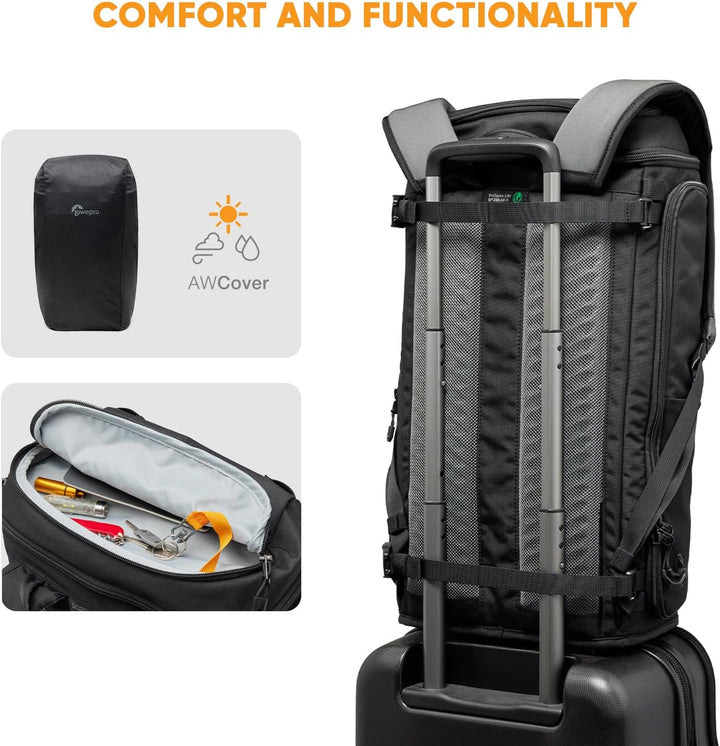 Lowepro ProTactic Lite BP 250 AW III Laptop-Rucksack, Zugriff Oben u. seitlich, Profi-Kameratasche,