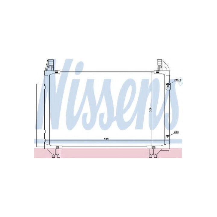 Nissens 94991 Kondensator, Klimaanlage
