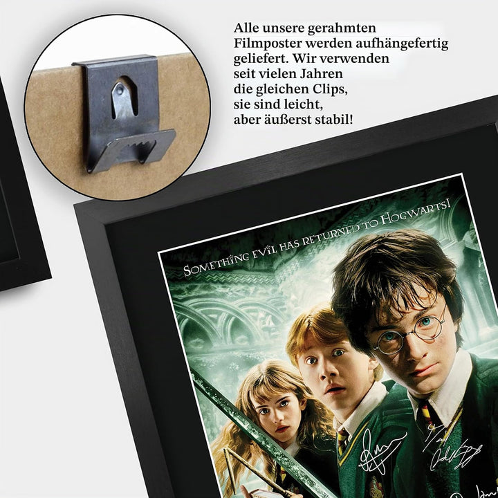 HWC Trading Kammer des Schreckens Harry Potter Die Darsteller Daniel Radcliffe Emma Watson Rupert Gr