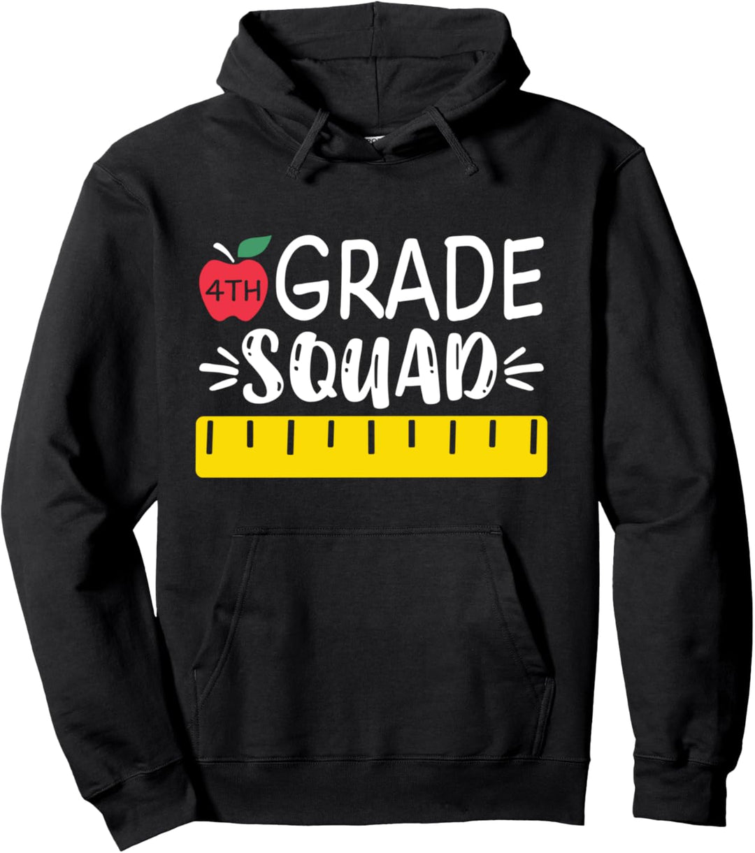 4. Klasse Squad Viertes Lehrer-Schüler-Team Zurück in die Pullover Hoodie