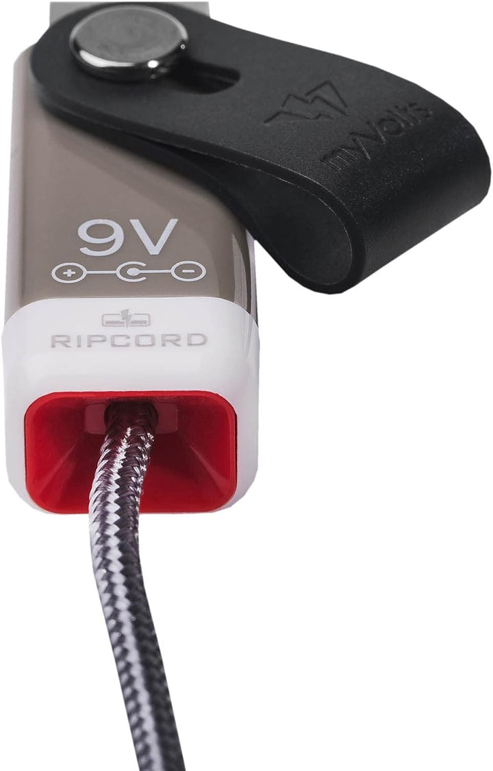 myVolts Ripcord-USB-Ladekabel mit 9V DC Ausgangsstecker kompatibel mit Singular Sound BeatBuddy Mini