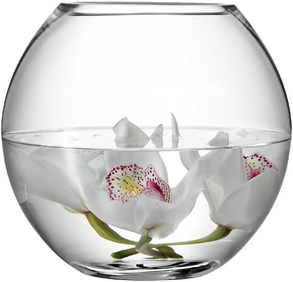 LSA Flower Runde Bouquet Vase H22cm Klar Bouquet H22cm, Bouquet H22cm
