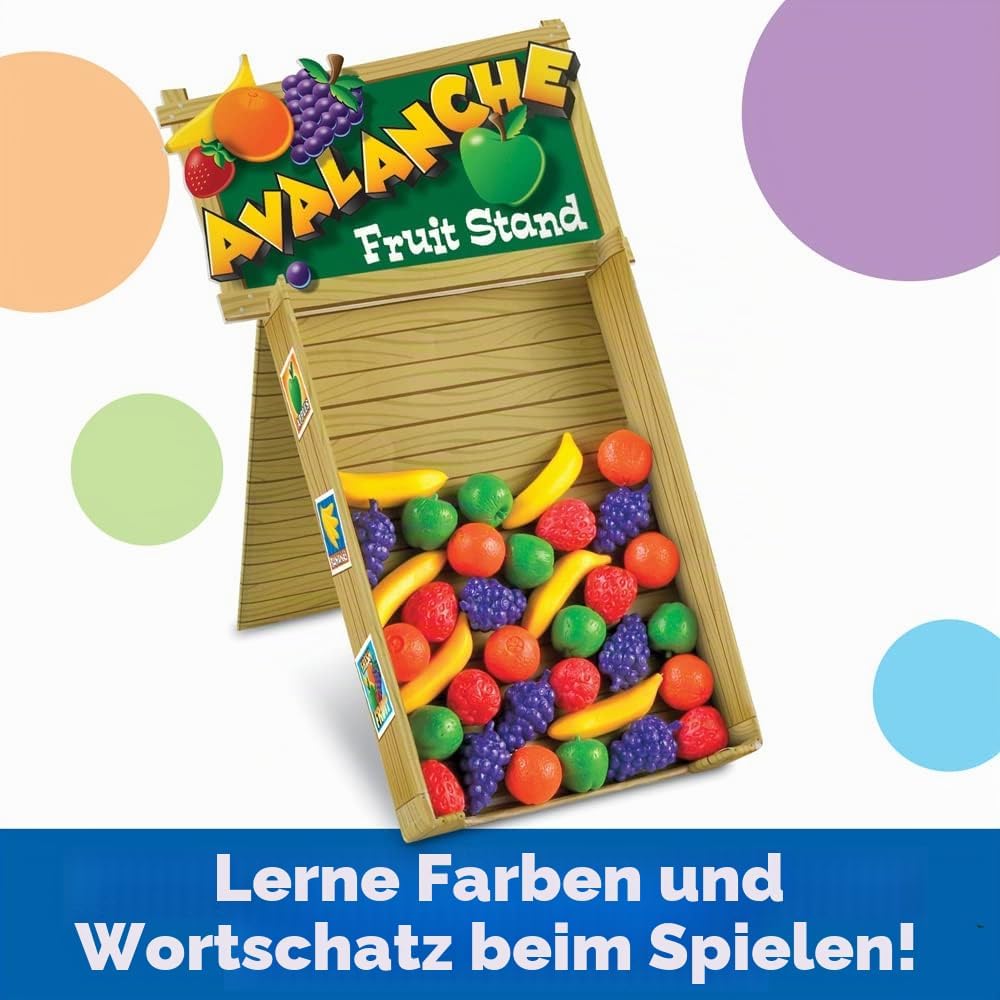 Learning Resources Obststand mit Lawinengefahr Farben &amp; Feinmotorische Fertigkeiten nspiel,