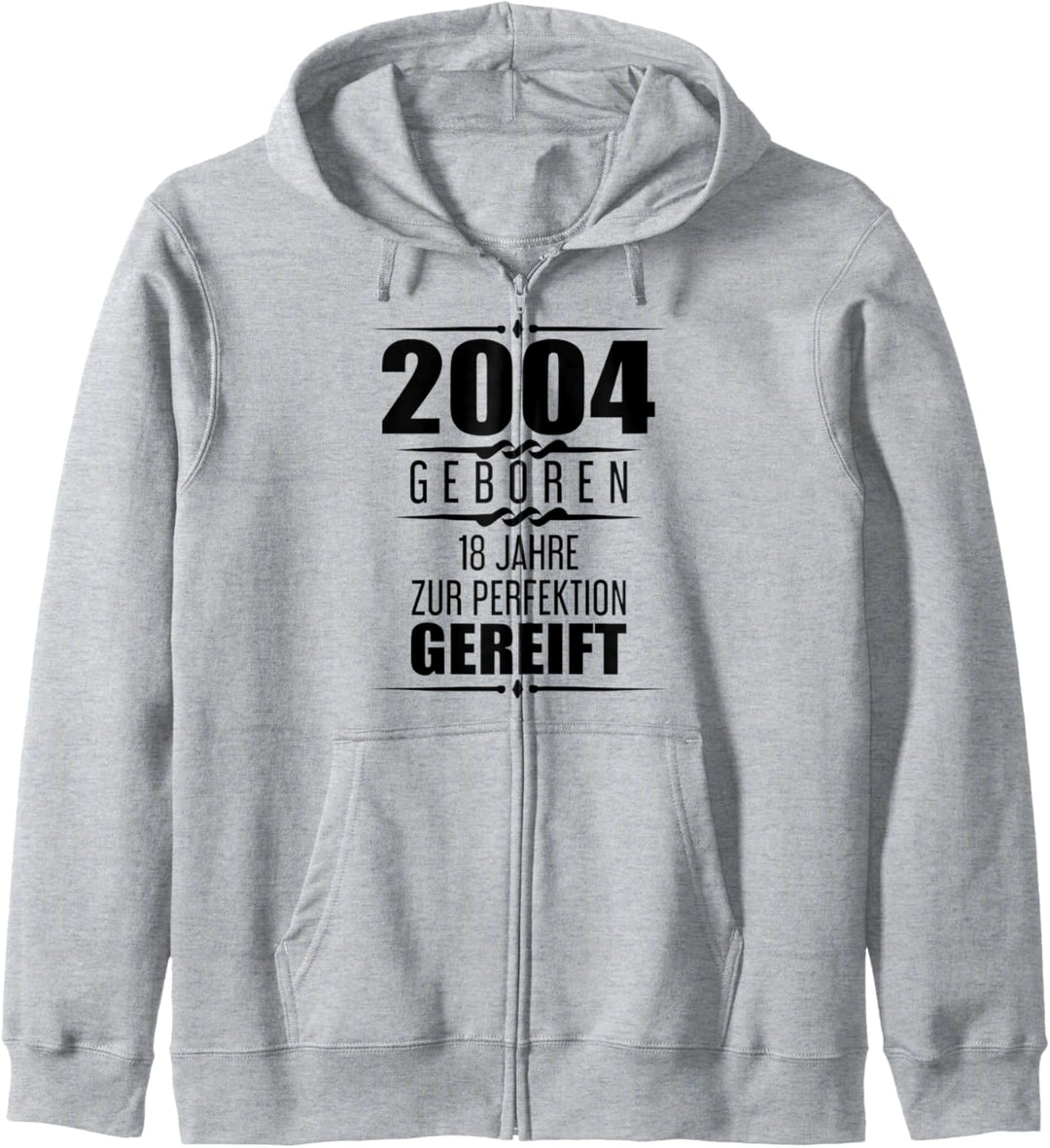 18. Geburtstag Spruch T-Shirt Geschenkidee Kapuzenjacke