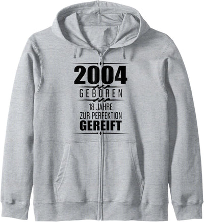 18. Geburtstag Spruch T-Shirt Geschenkidee Kapuzenjacke