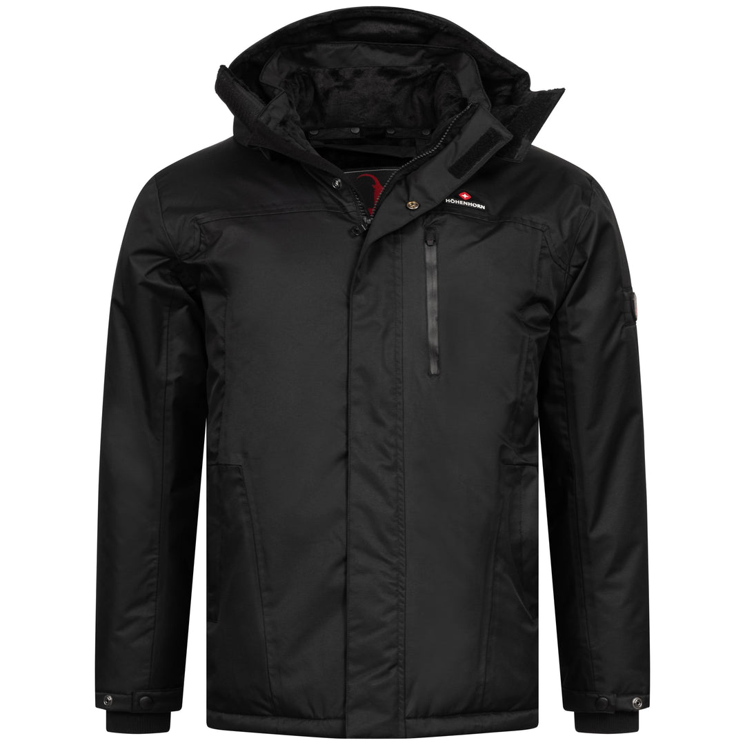 Höhenhorn Starsgard Herren Winter Jacke Wasserdicht Atmungsaktive Funktionsjacke S Schwarz, S Schwar