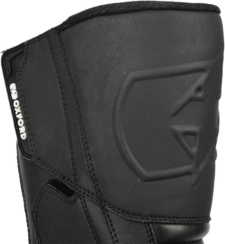Oxford Herren Tracker 2.0 Motorradstiefel 41 EU Schwarz, 41 EU Schwarz