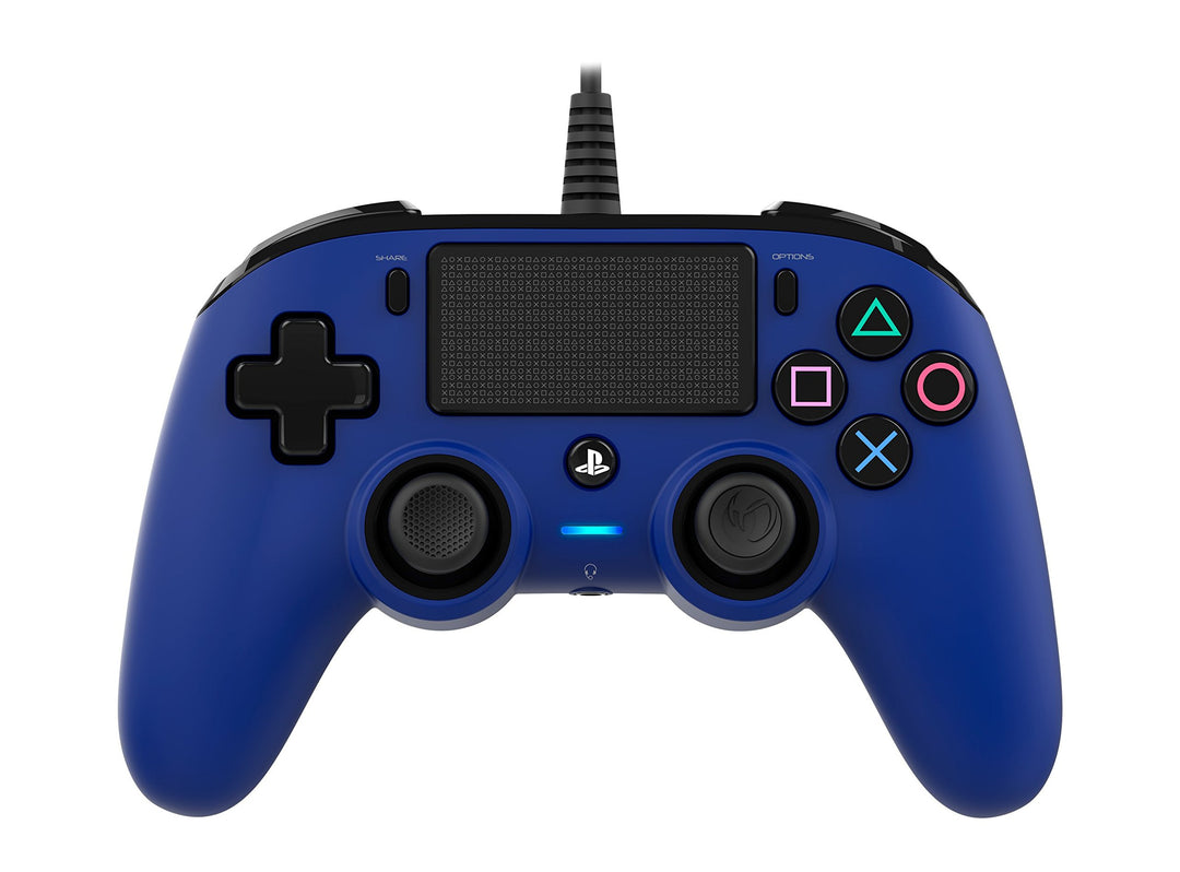 NACON PS4 Controller Color Edition, Blau Single, Single