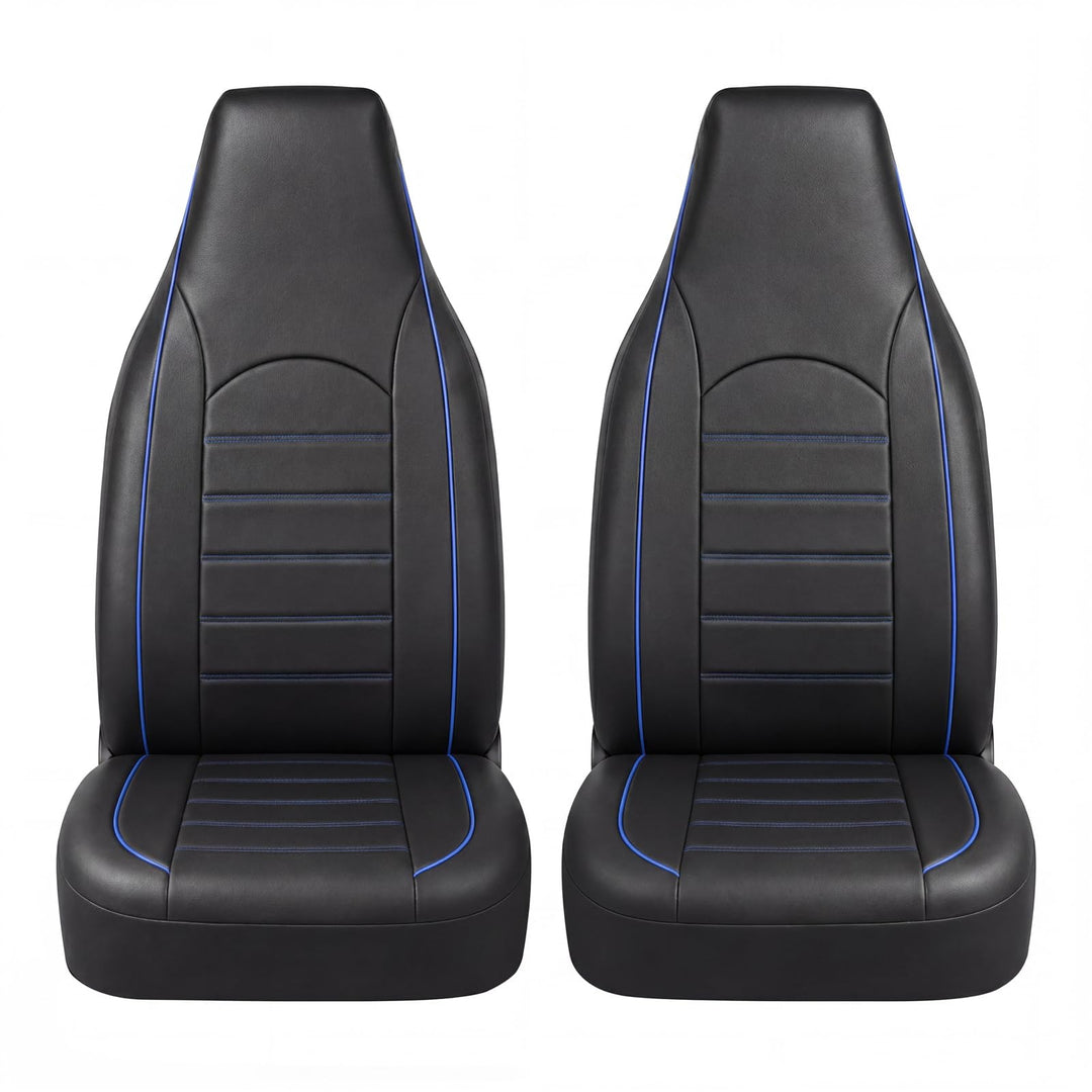 TOYOUN Klassisch Autositzbezüge Vordersitze Highback Sitzbezüge Auto Vordersitze 2er Universal Schon
