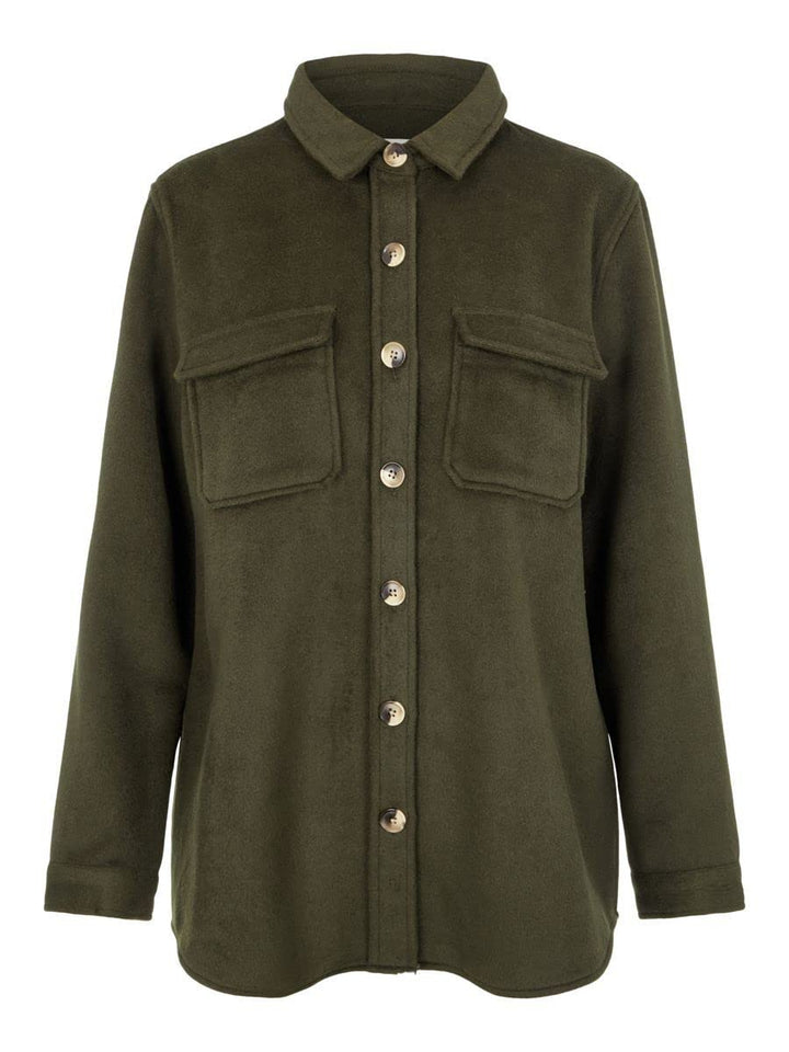 Object Damen Objvera Owen L/S Jacket Noos Jacke 34 Forest Night, 34 Forest Night