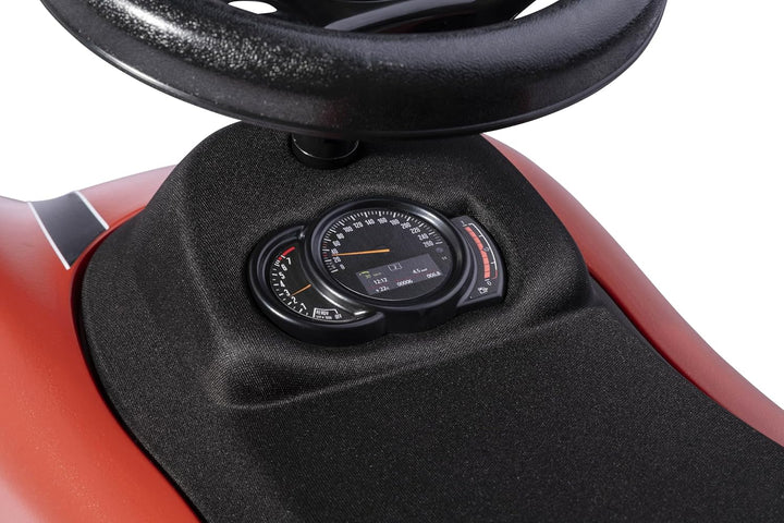 Ferbedo Car MINI (Farbe solaris orange, ergonomische Sitzposition, enger Wendekreis, mit Flüsterreif
