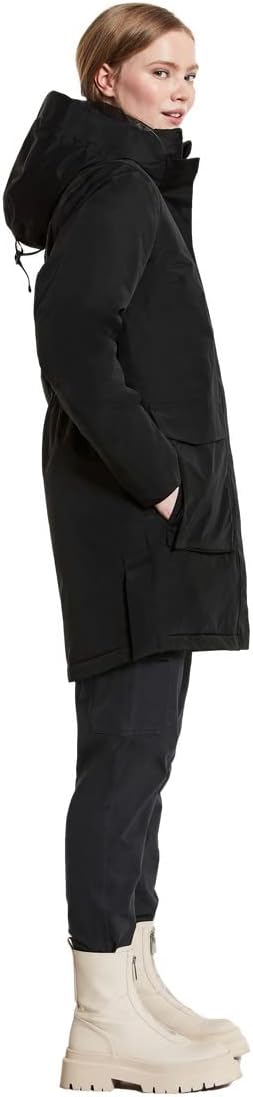 Didriksons Leya Women's Parka 2 42 Schwarz, 42 Schwarz
